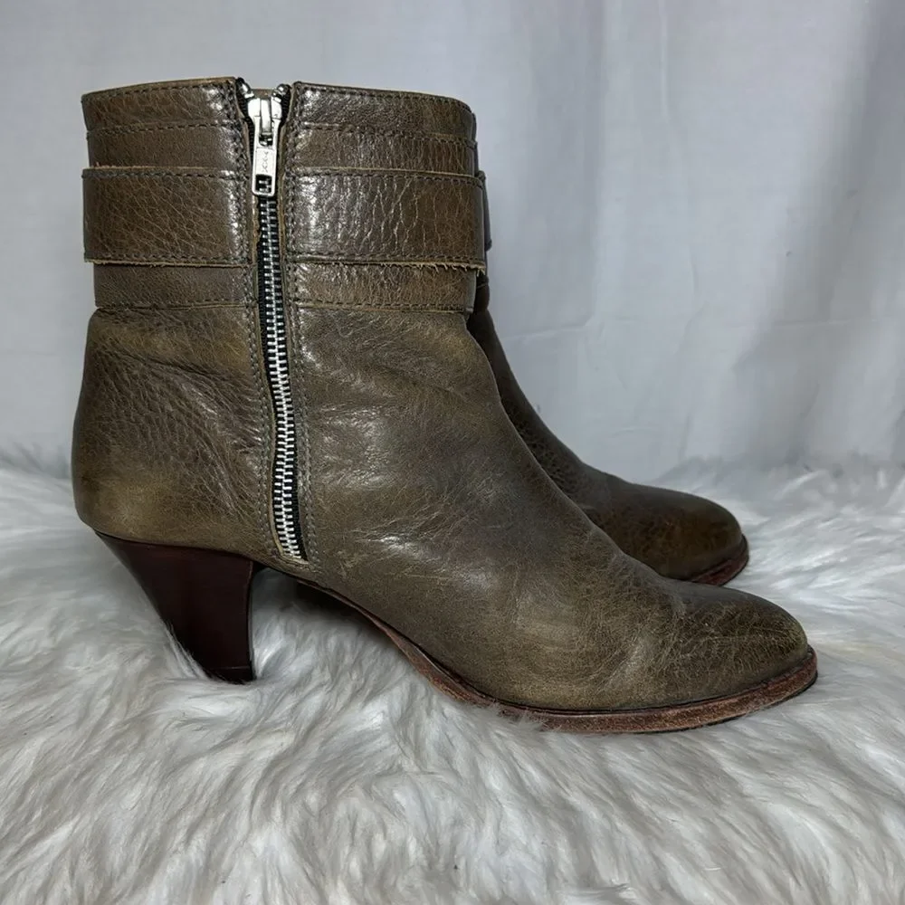 Frye Tina Women's‎ Leather Ankle Boots Sz 11